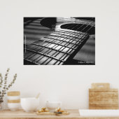Spaanse gitaar 01 poster (Keuken)