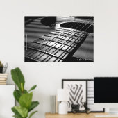 Spaanse gitaar 01 poster (Thuiskantoor)