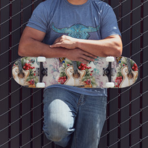 Spaanse gitaar skateboard