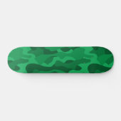 Spaanse Groene Monocolor Camo Skateboard (Horizontaal)
