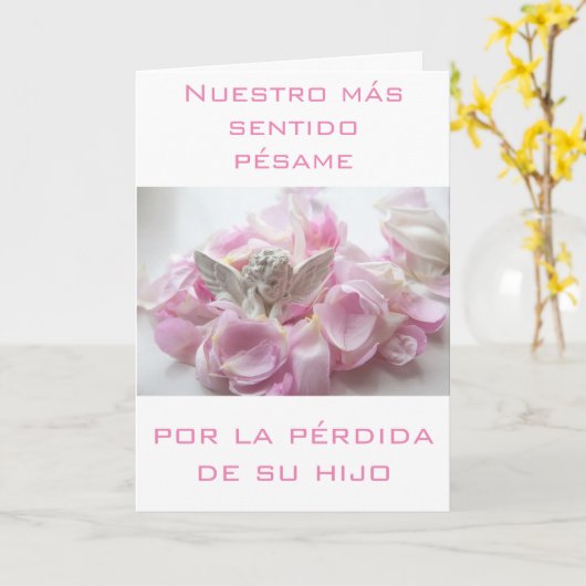 spaanse kaart dood (Gele Bloem)