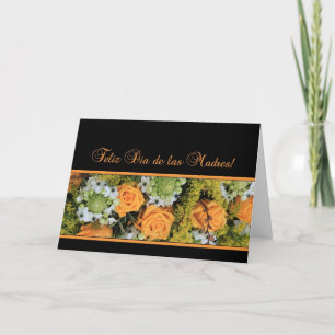 Spaanse kaart voor roos Moederdag