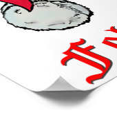 Spaanse kerstman poster (Hoek)