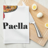 Spaanse keukenhanddoek - Paella (Quarter Fold)