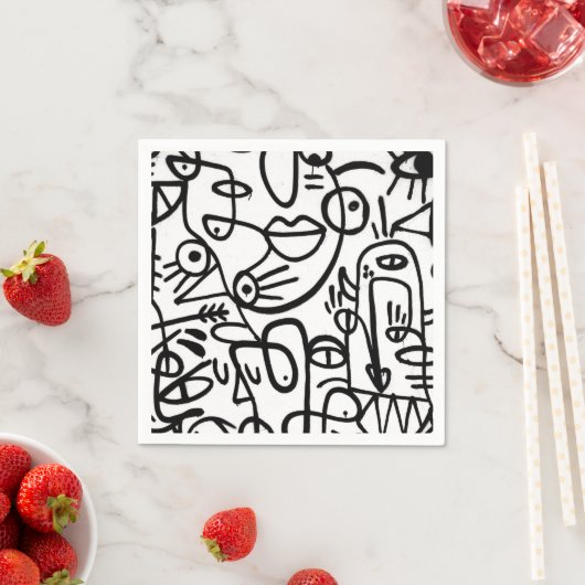 Spaanse kunst Napkins Servet (Insitu)