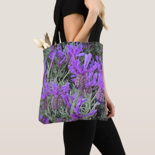 Spaanse Lavendel Bloesem Bloemstuk Draagtas