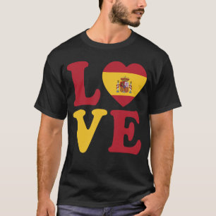 Spaanse liefde t-shirt