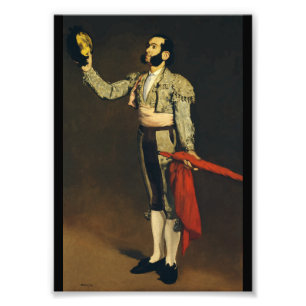 Spaanse Matador door Edouard Manet Foto Afdruk