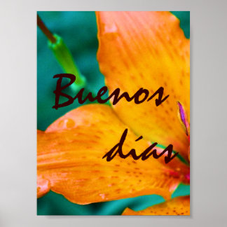 Spaanse Morning Print