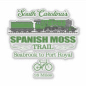 Spaanse Moss Trail (RT2) Sticker (Voorkant)