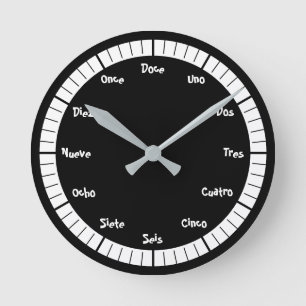  Spaanse nummers Ronde Klok