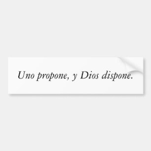 Spaanse offertes bumpersticker