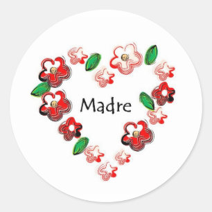 Spaanse offertes ronde sticker