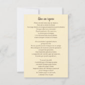 Spaanse Onze-Lieve-Vrouw van Guadalupe Gebedssched (Achterkant)