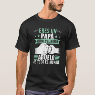 Spaanse opa Vaderdag Papa y Abuelo naar Shirt