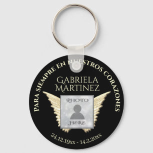 Spaanse Para siempre en nuestros corazones Sleutelhanger