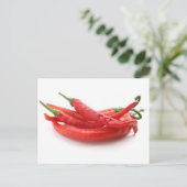 Spaanse peper briefkaart (Staand voorkant)