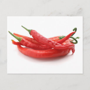 Spaanse peper briefkaart