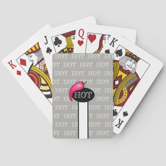 Spaanse peper pokerkaarten (Achterkant)