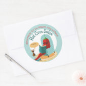 Spaanse peper salsa uit de keuken van de sticker (Envelop)