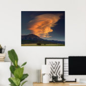 Spaanse piek Wavechard Poster (Thuiskantoor)