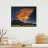 Spaanse piek Wavechard Poster (Keuken)