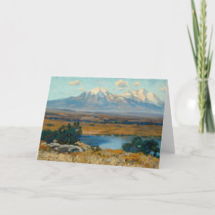 Spaanse pieken, CO   Charles Partridge Adams Kaart