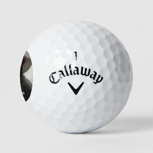Spaanse Ranchero Cowboy in Old West Saloon Golfballen (Logo)