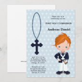 Spaanse Sailor First Community boy Kaart (Voorkant / Achterkant)