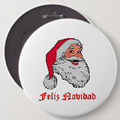 Spaanse Santa Button (Voorkant /achterkant)