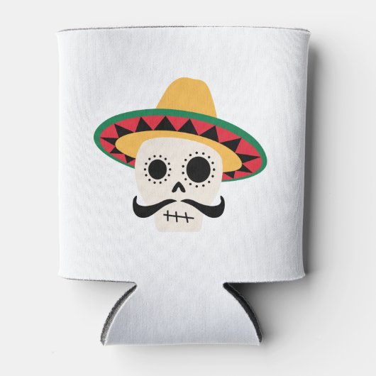 Spaanse schedel blikjeskoeler (Voorkant)