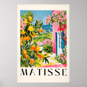 Spaanse sinaasappels poster, Midden eeuws modern Poster
