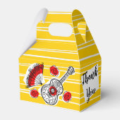 Spaanse Souvenirs Dank u gunst doos Bedankdoosjes (Achterkant)