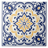 Spaanse stijl schattig patroon tegeltje (Voorkant)
