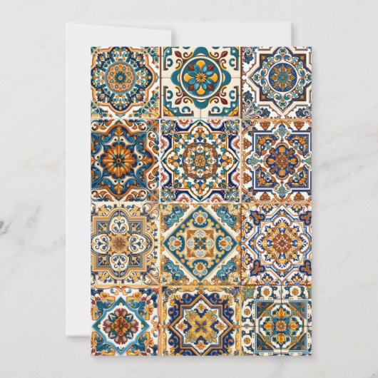 Spaanse Trouw Uitnodiging (Achterkant)