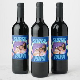 Spaanse Vaderdag/FelIz dIa del Padre Cadeaus Wijn Etiket