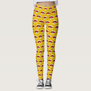 Spaanse ventilatorhoeken - Multileggings Leggings