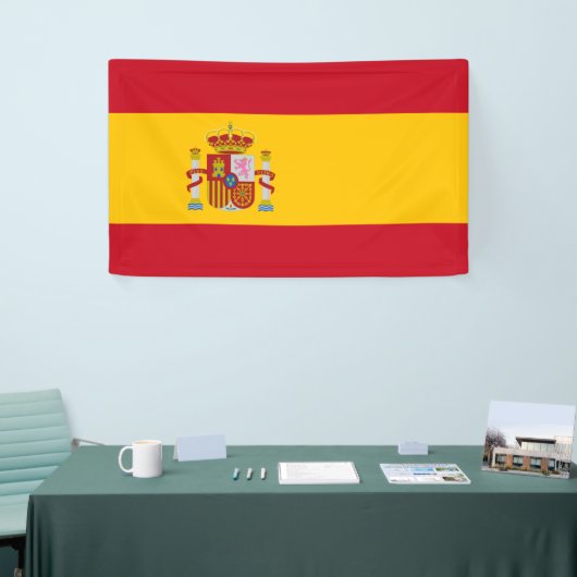 Spaanse vlag Banner (Beurs)