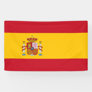 Spaanse vlag Banner