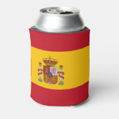 Spaanse vlag blikjeskoeler (Blikje Achterkant)