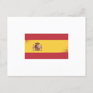 Spaanse vlag briefkaart