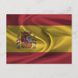 Spaanse vlag briefkaart