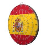 Spaanse vlag dartbord (Voorkant Rechts)