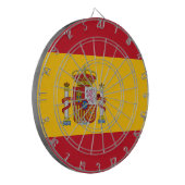 Spaanse vlag dartbord (Voorkant Links)