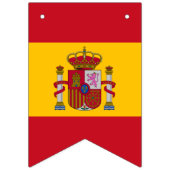 Spaanse vlag en partij Spanje banners/bruiloften Vlaggetjes (Eerste vlag)