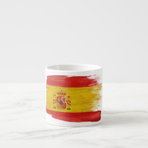 Spaanse vlag espresso kop