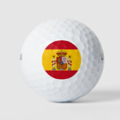Spaanse vlag golfballen (Voorkant)