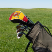 Spaanse vlag golfheadcover (Insitu)