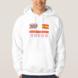 Spaanse vlag hoodie