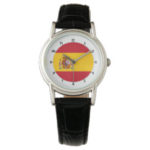Spaanse vlag horloge